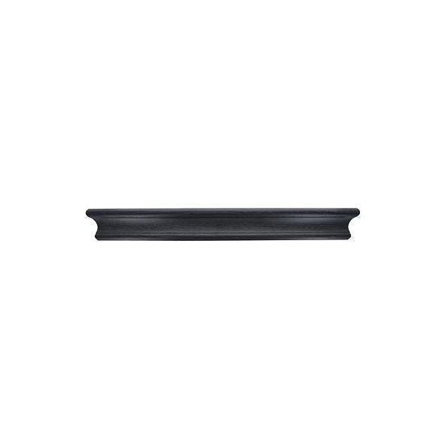 High & Mighty 18 In. Black Beveled Design Floating Shelf