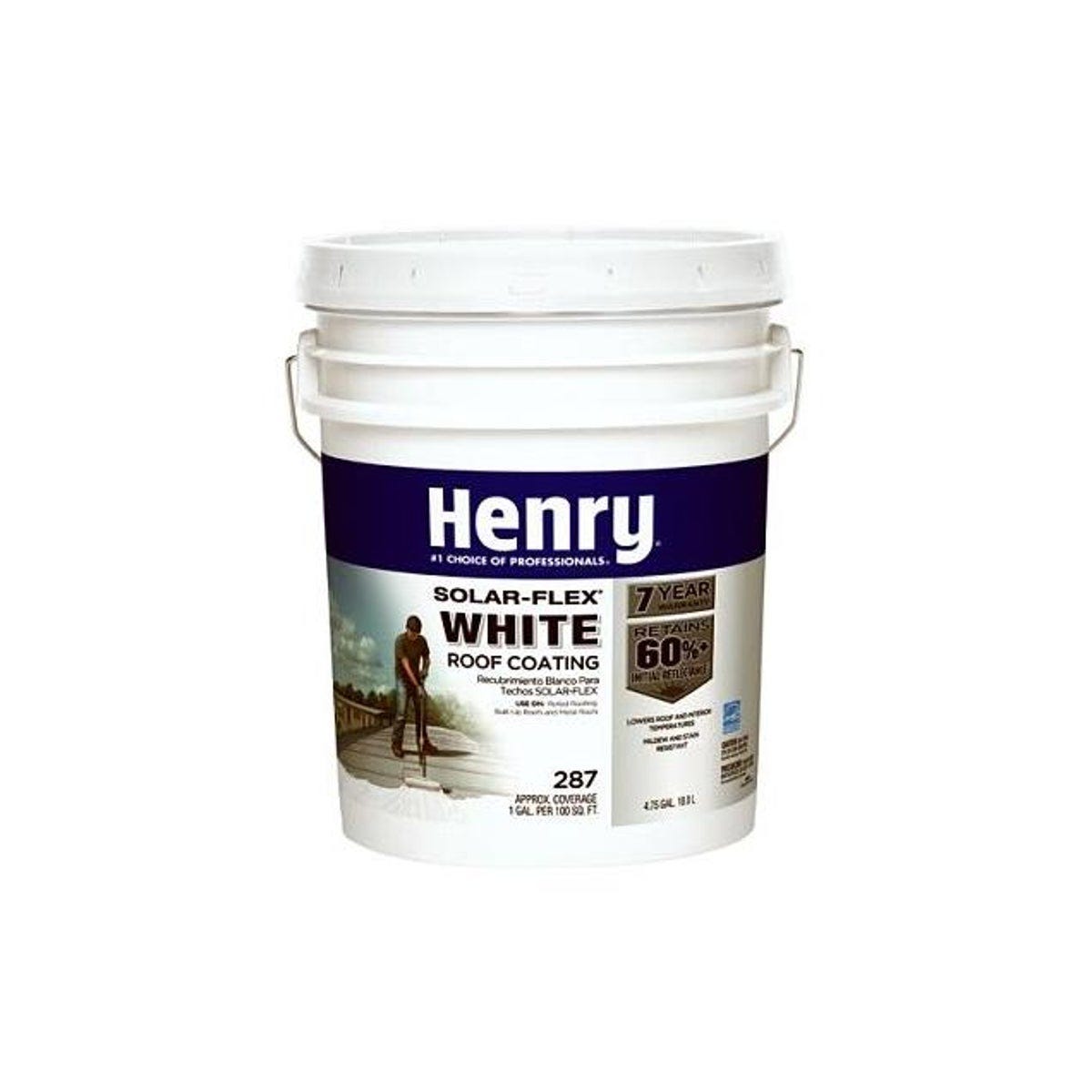 Henry 5 Gal. SolarFlex Elastomeric Roof Coating