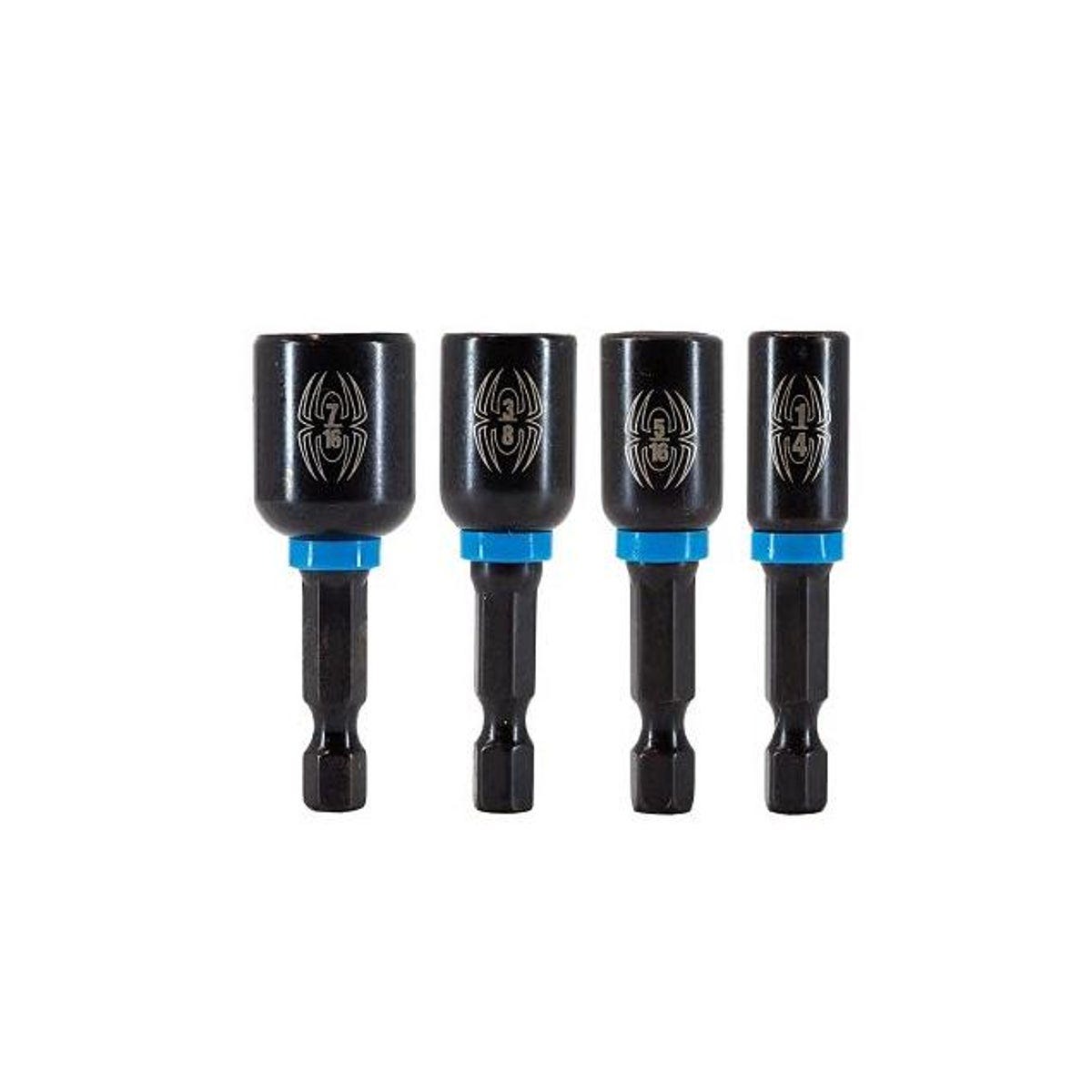 Spyder Magnetic Impact Nut Driver Set (4-Piece)
