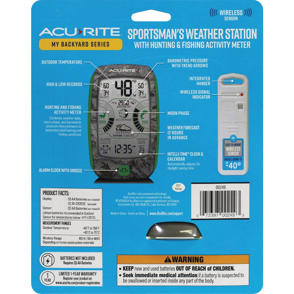 Acu-Rite Sportsman Forecaster Weather Station