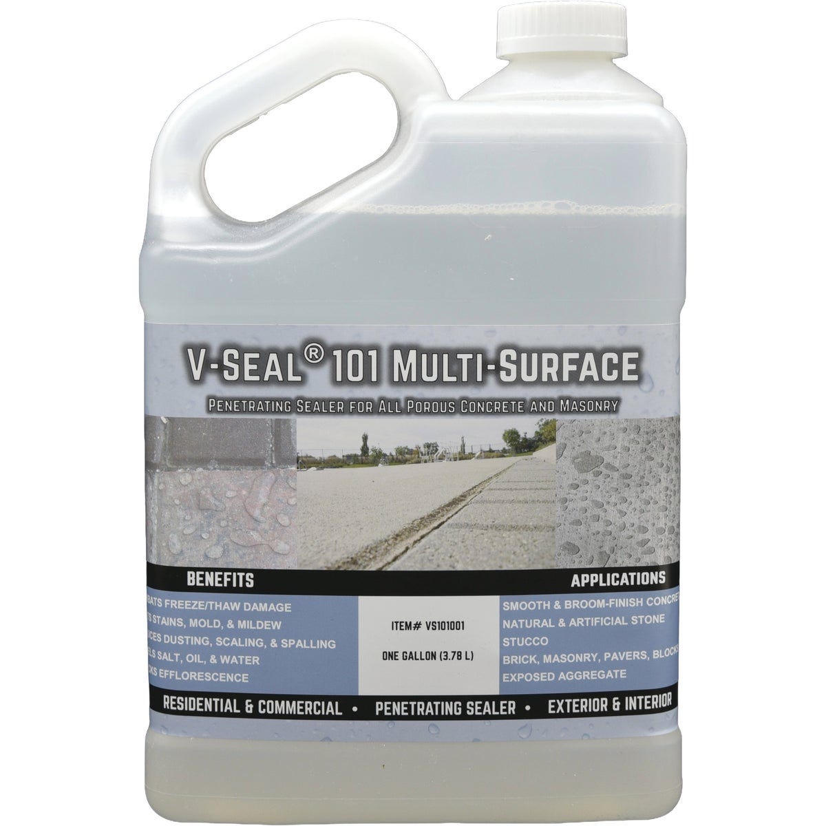 V-Seal 101 Concrete & Masonry Sealant, 1 Gal.