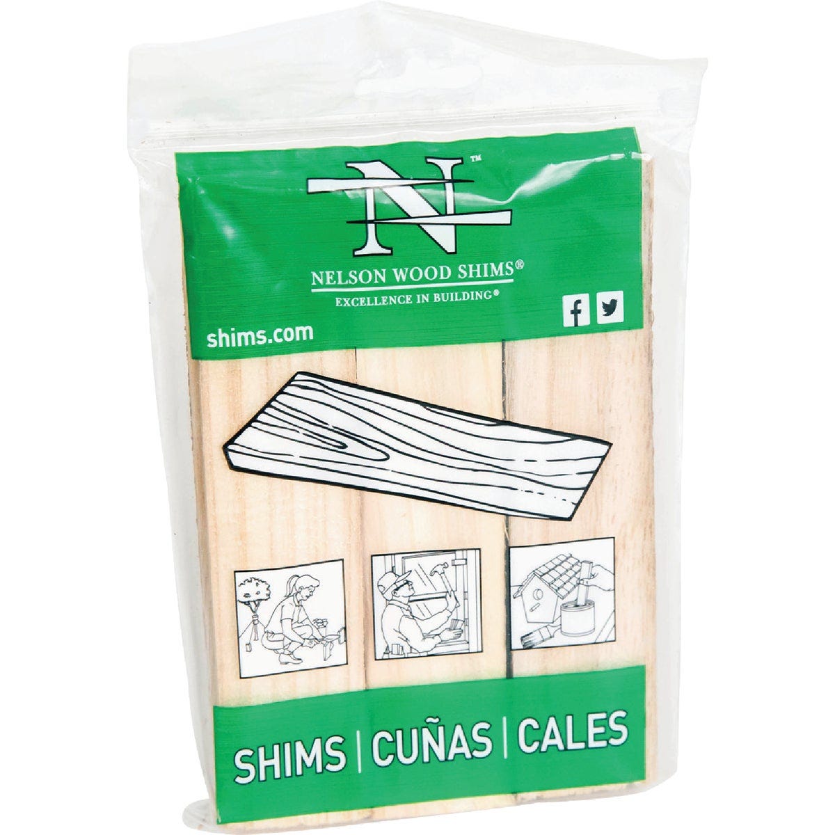 Nelson Wood Shims 6 In. L Wood Shim (9-Count) Nelson Wood Shims 6 In. L Wood Shim (9-Count)
