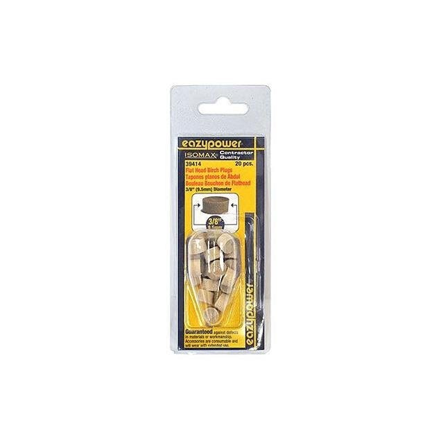Isomax 3/8 In. 20-Pack Flat Head Dowel Plug