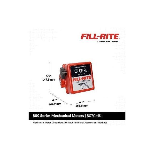 Fill-Rite 3-Digit Mechanical Fuel Transfer Meter - photo 4 Fill-Rite 3-Digit Mechanical Fuel Transfer Meter - photo 4
