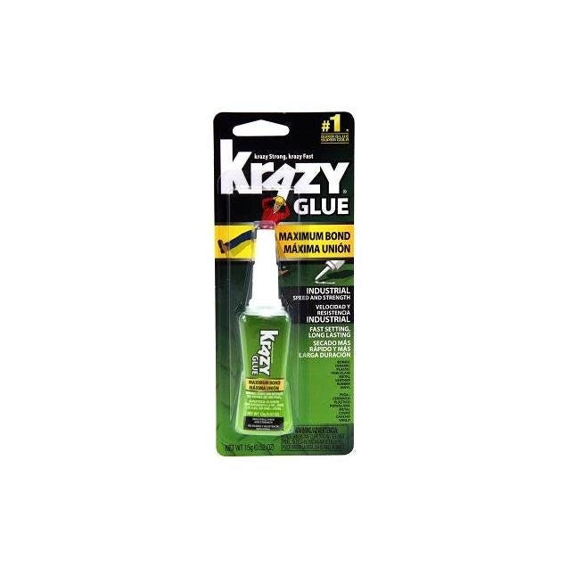 Krazy Glue 0.14 Oz. Clear Maximum Bond Glue Gel Krazy Glue 0.14 Oz. Clear Maximum Bond Glue Gel