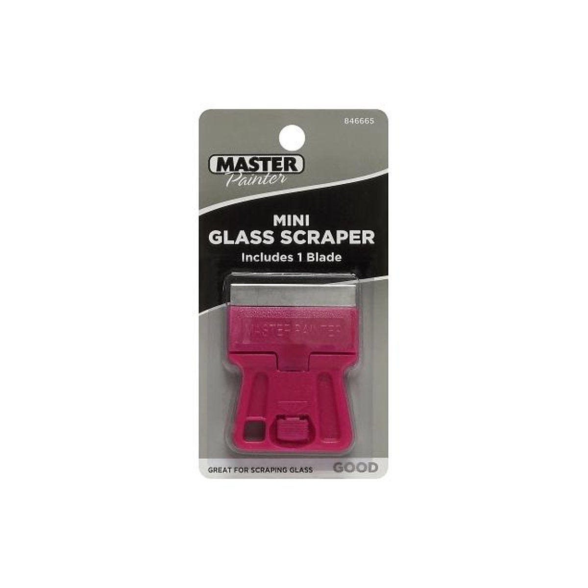 Master Painter Pocket-Size Mini Glass Scraper Master Painter Pocket-Size Mini Glass Scraper