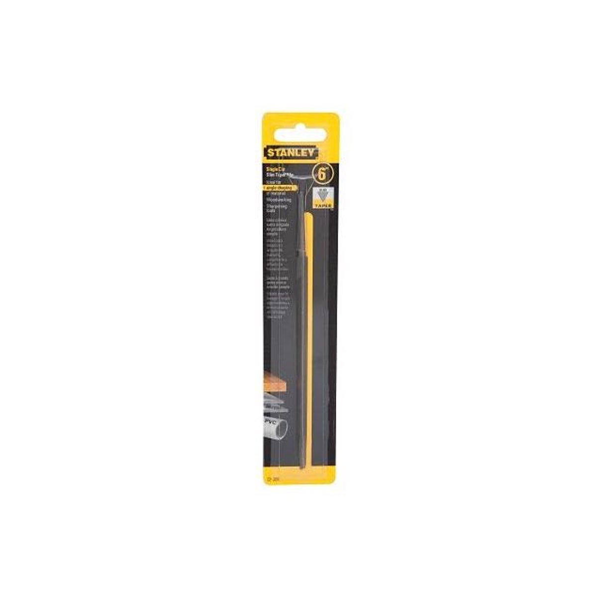 Stanley 6 In. Slim Taper File