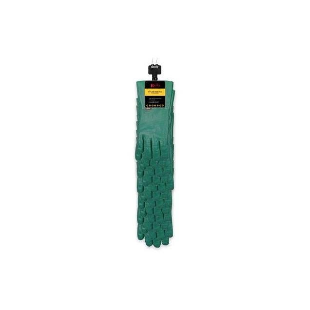 Kinco Women's L Green PVC Coated Gloves (12-Pack) Kinco Women's L Green PVC Coated Gloves (12-Pack)