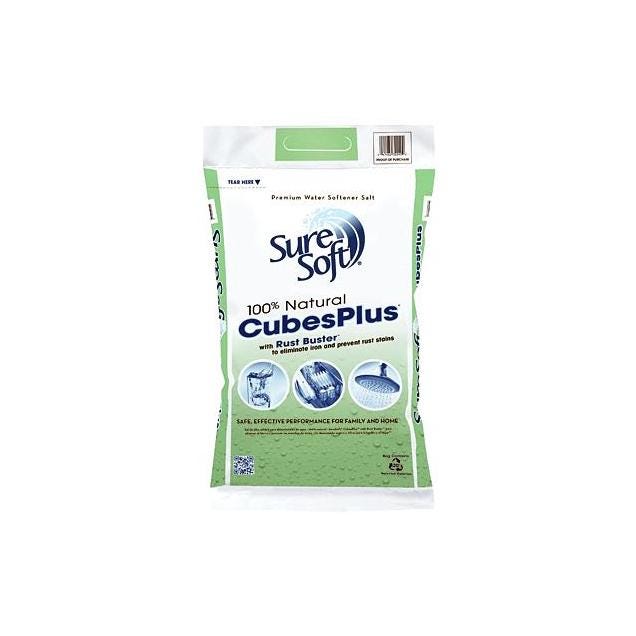 Sure Soft 40 Lb. Water Conditioning Salt Cubes with Rust Defense
