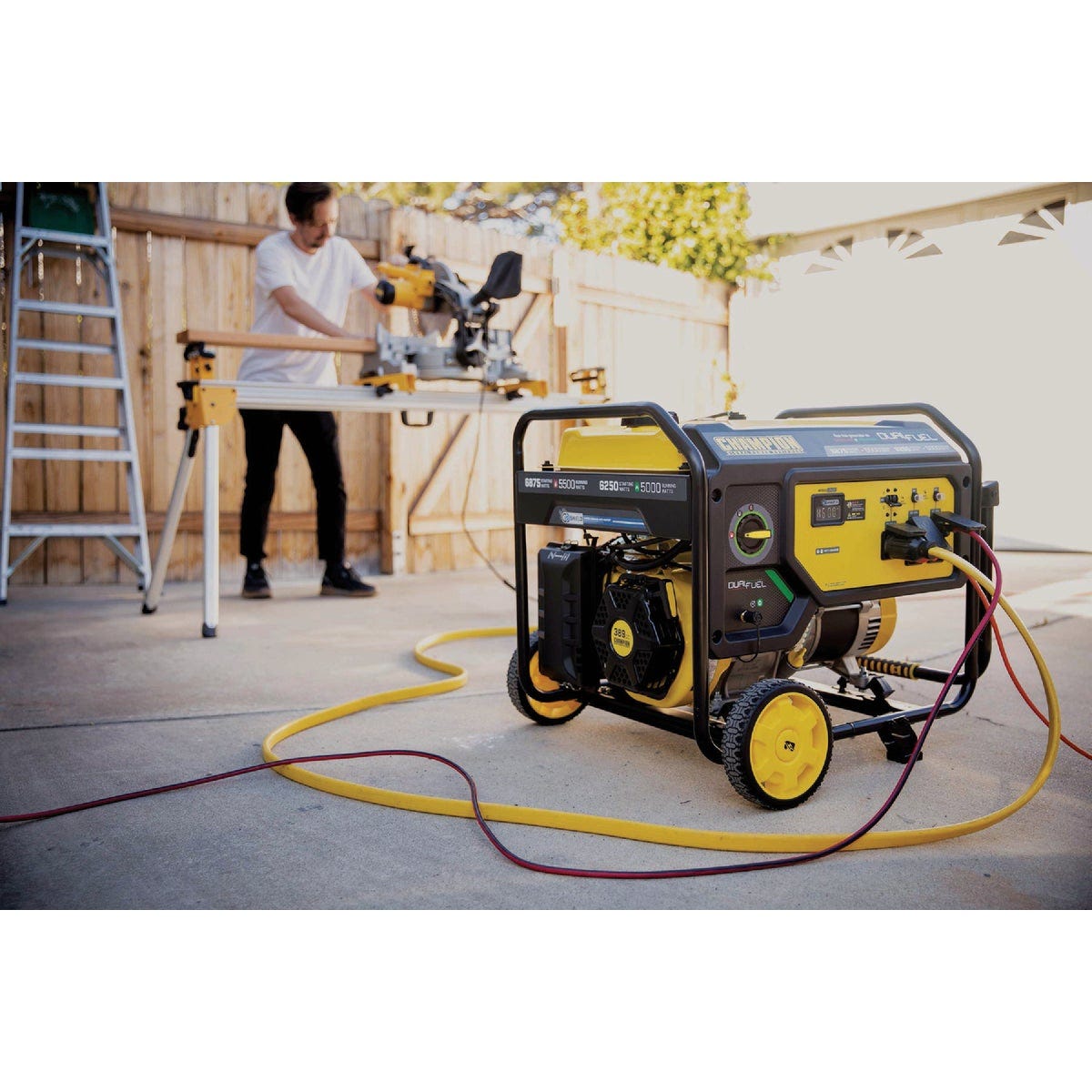 Champion 5500W/6875W Dual Fuel Portable Generator with CO Shield - photo 5 Champion 5500W/6875W Dual Fuel Portable Generator with CO Shield - photo 5