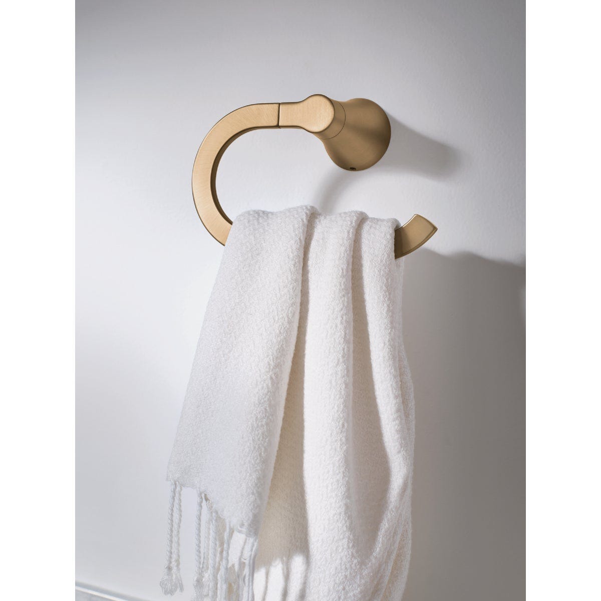 Moen Mikah Bronzed Gold Towel Ring - photo 2