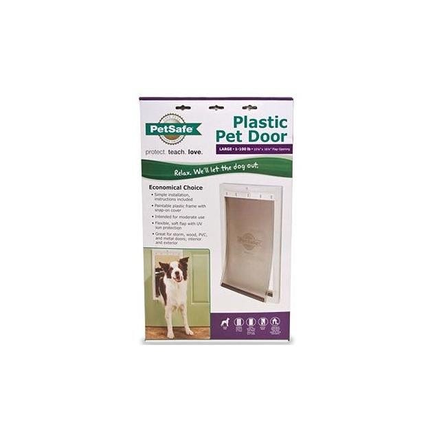 PetSafe Large White Plastic Pet Door