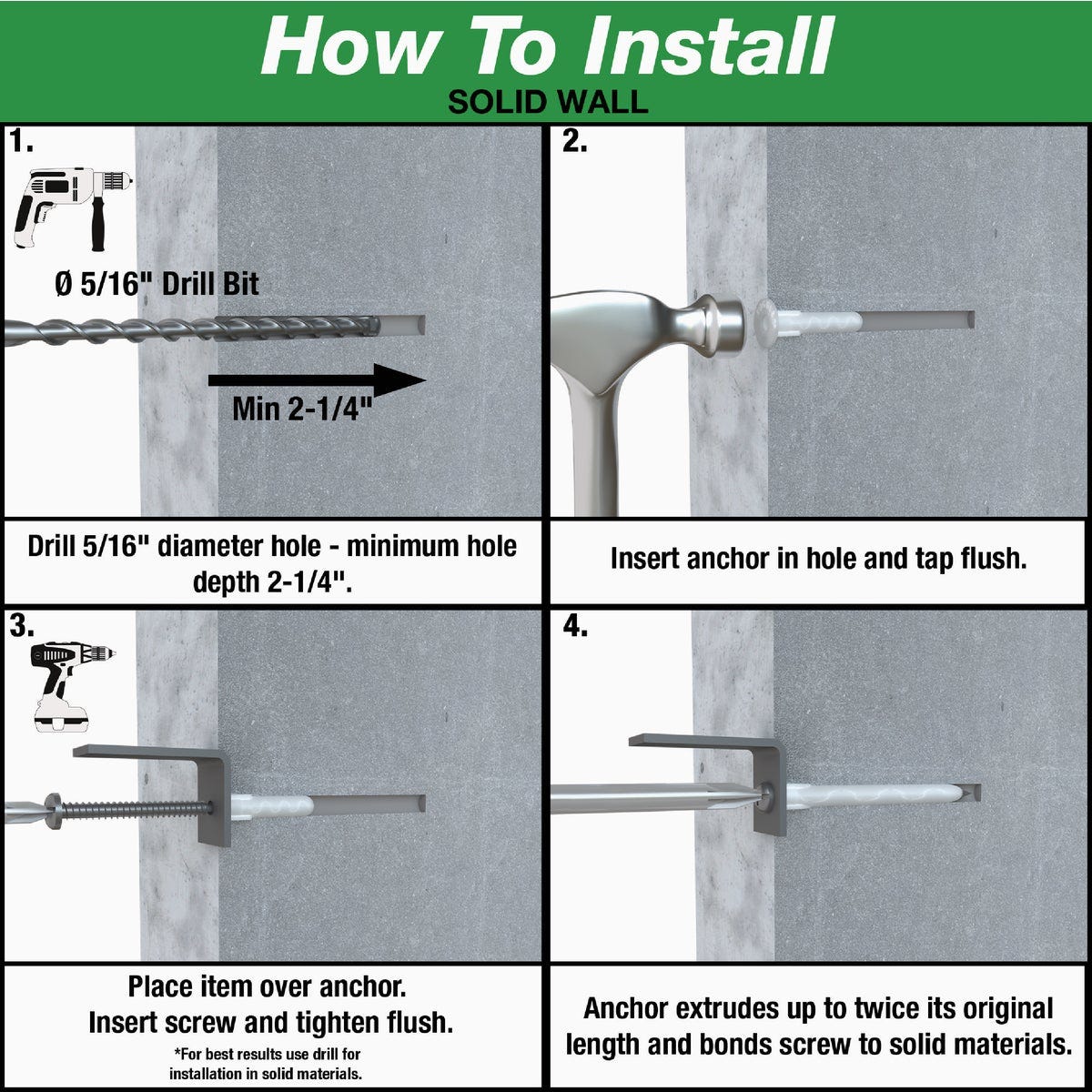 Toggler Alligator #12 x 1-3/4 In. Concrete & Drywall Anchors (6-Count) - photo 8 Toggler Alligator #12 x 1-3/4 In. Concrete & Drywall Anchors (6-Count) - photo 8