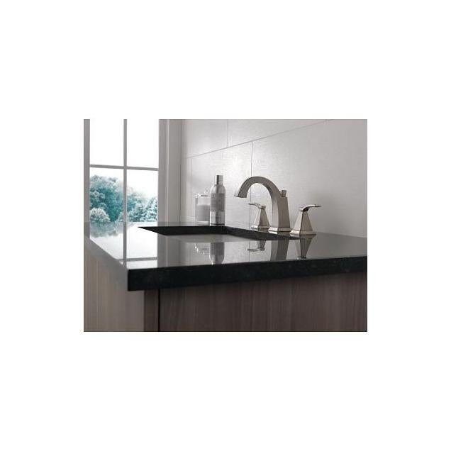 Delta Flynn Stainless 2-Handle Widespread Bathroom Faucet - photo 2 Delta Flynn Stainless 2-Handle Widespread Bathroom Faucet - photo 2