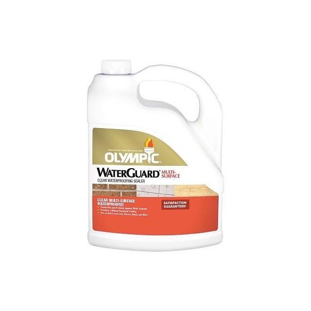 Olympic 1-Gal. Waterguard Clear Multi-Surface Waterproofer Olympic 1-Gal. Waterguard Clear Multi-Surface Waterproofer