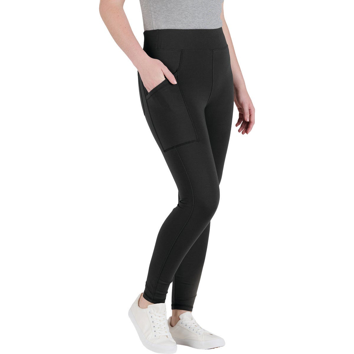 Berne Women's Large Black Utility Leggings