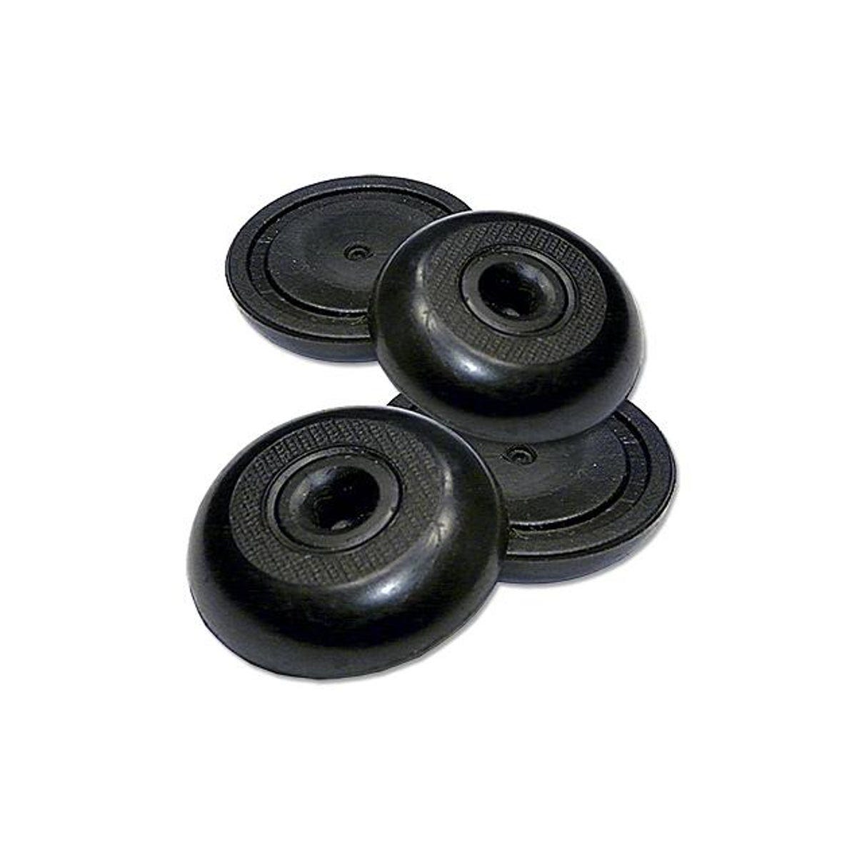 TruGuard 1-1/8 In. Black Round Non-Skid Pads (4-Pack)