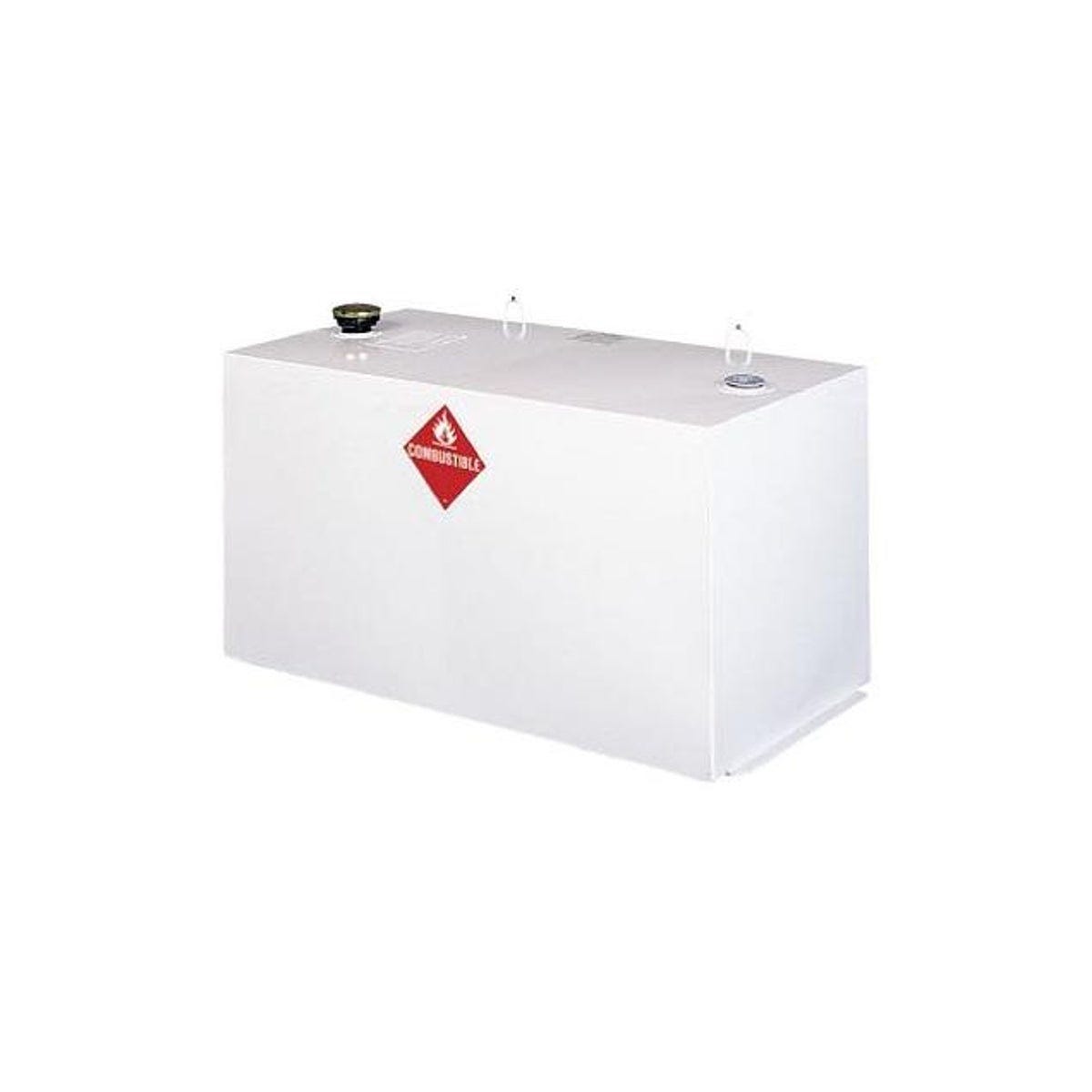 Crescent Jobox 100 Gal. White Steel Liquid Transfer Truck Tank