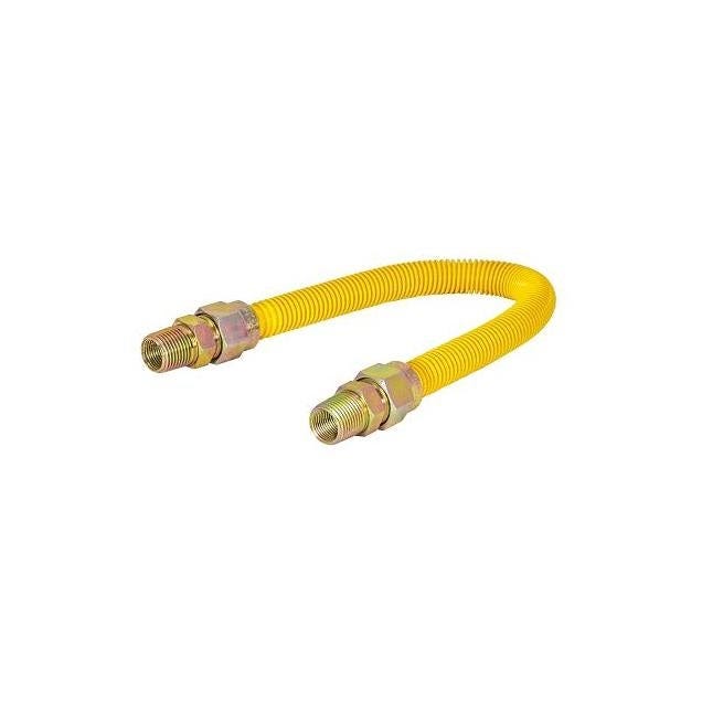 Eastman 5/8 In. OD x 24 In. Epoxy Coated Gas Connector