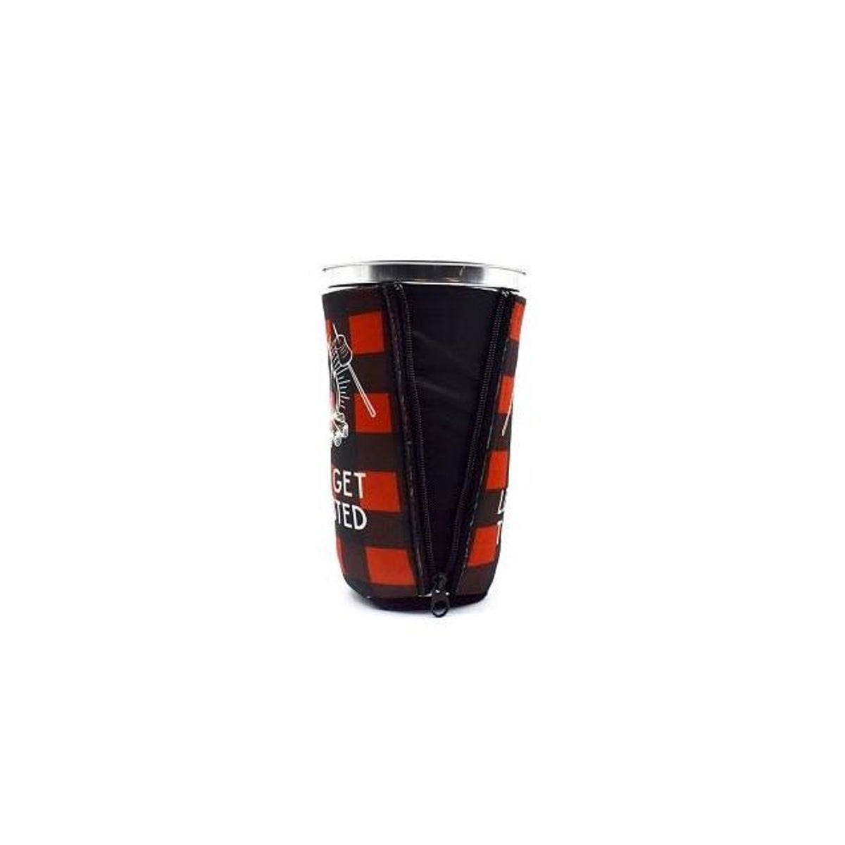 ZipSip Let's Get Toasted Magnetic BipSip Can Koozie