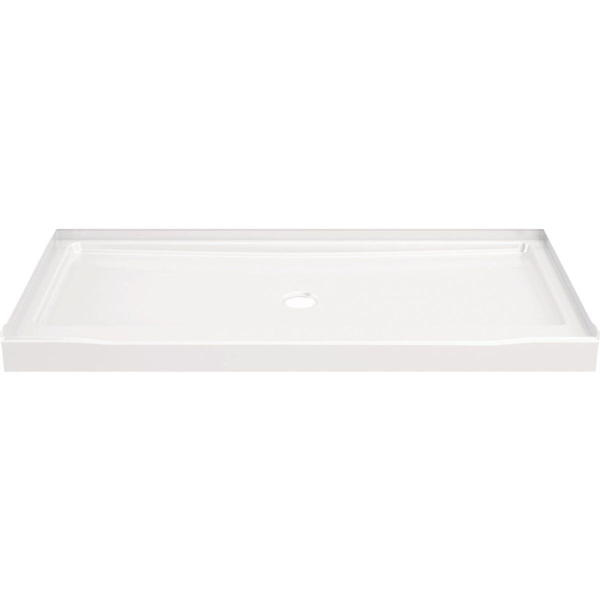 Delta 60 In. x 30 In. Gloss White Classic 500 Shower Base Delta 60 In. x 30 In. Gloss White Classic 500 Shower Base