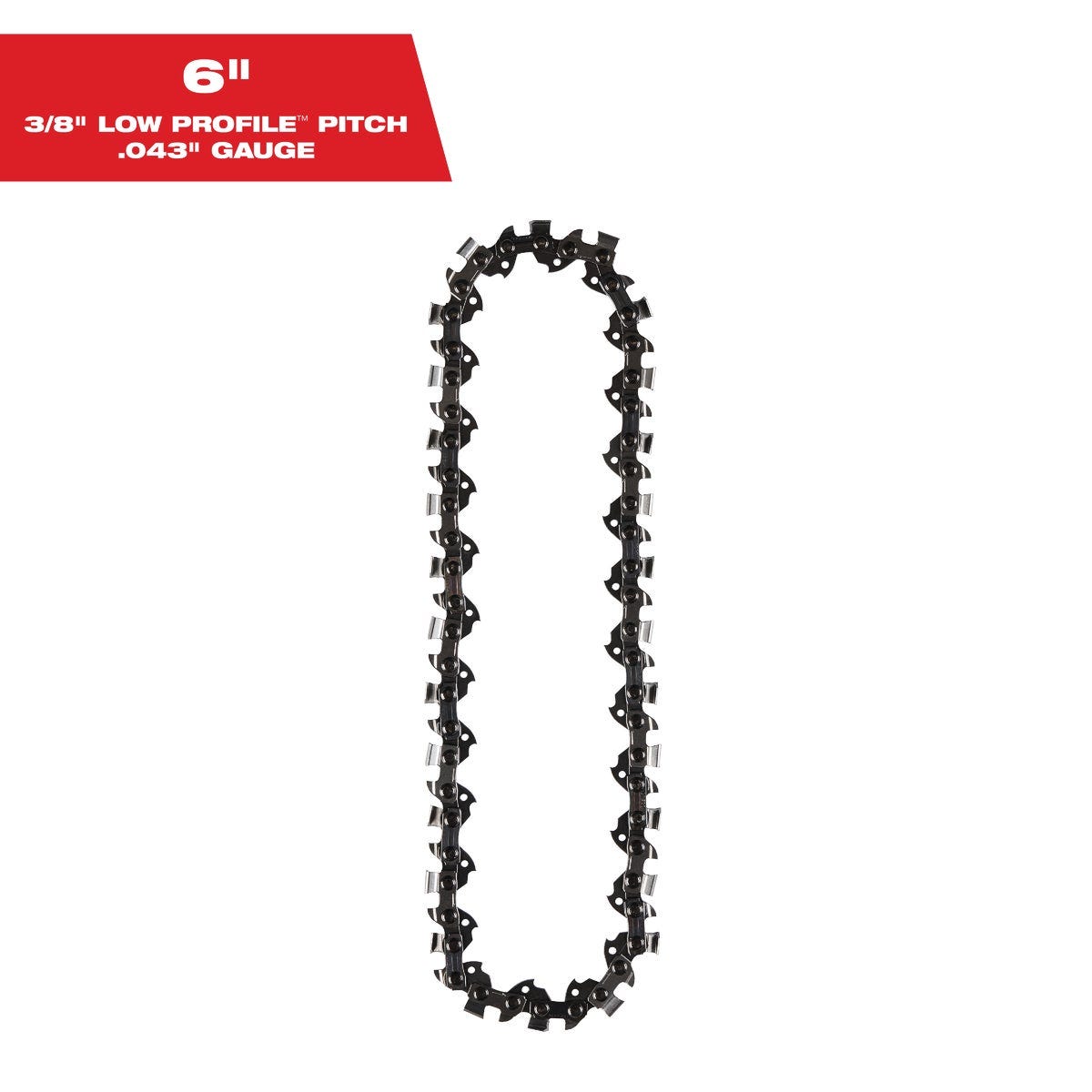 Milwaukee 6 In. 28-Link Pruning Saw Chain Milwaukee 6 In. 28-Link Pruning Saw Chain