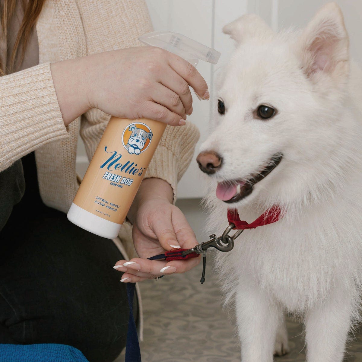 Nellie's Fresh Dog 16 Oz. Waterless Dog Shampoo - photo 2