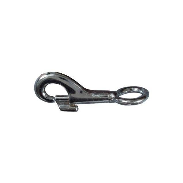 National Hardware 5/8 x 3-1/4 In. Round Fixed Eye Nickel Bolt Snap National Hardware 5/8 x 3-1/4 In. Round Fixed Eye Nickel Bolt Snap