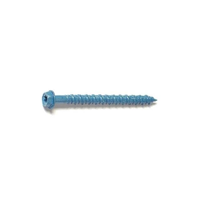 TorqueMaster 3/16 In. x 2-1/4 In. Star Hex Head 100-Pack Masonry Screw TorqueMaster 3/16 In. x 2-1/4 In. Star Hex Head 100-Pack Masonry Screw