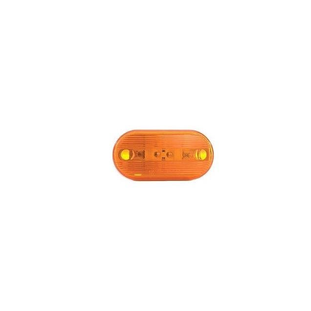 Uriah 4-1/8 x 2 In. Incandescent Amber Marker/Clearance Trailer Light