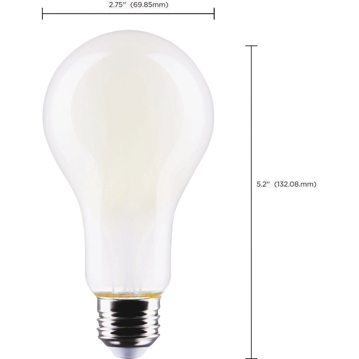 Satco 125W Equivalent 4000K Medium Base A21 LED Bulb - photo 3