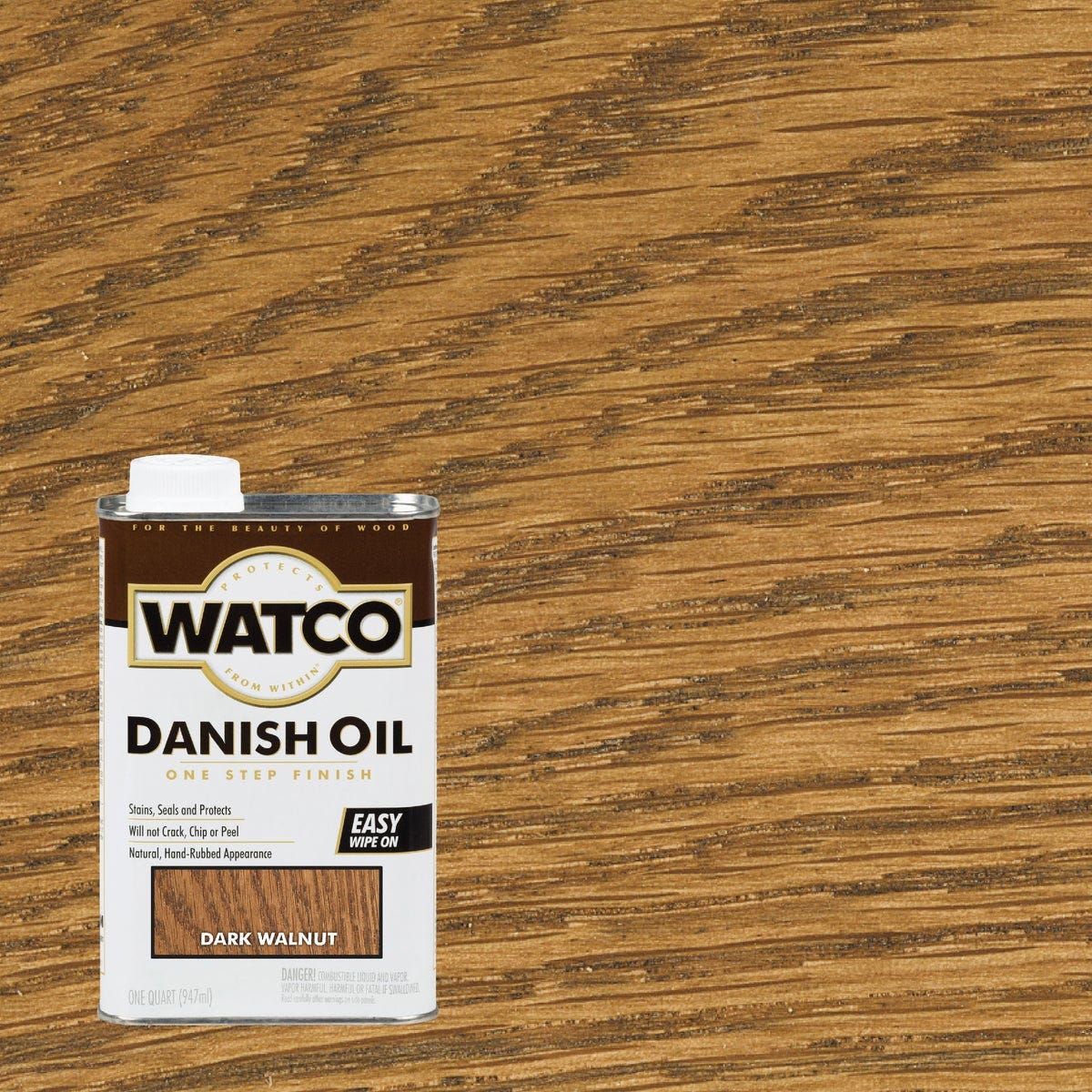 Watco Danish 1 Qt. Dark Walnut Finish Watco Danish 1 Qt. Dark Walnut Finish