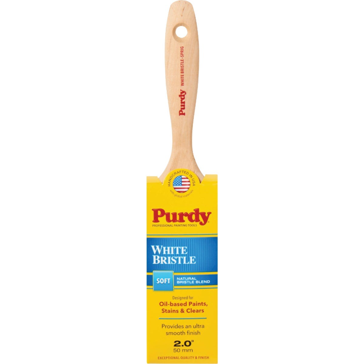 Purdy White Bristle Sprig 2 In. Flat Trim Paint Brush Purdy White Bristle Sprig 2 In. Flat Trim Paint Brush