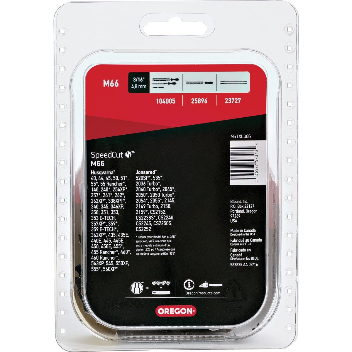 Oregon SpeedCut 16 In. 66-Link Chainsaw Chain - photo 2 Oregon SpeedCut 16 In. 66-Link Chainsaw Chain - photo 2