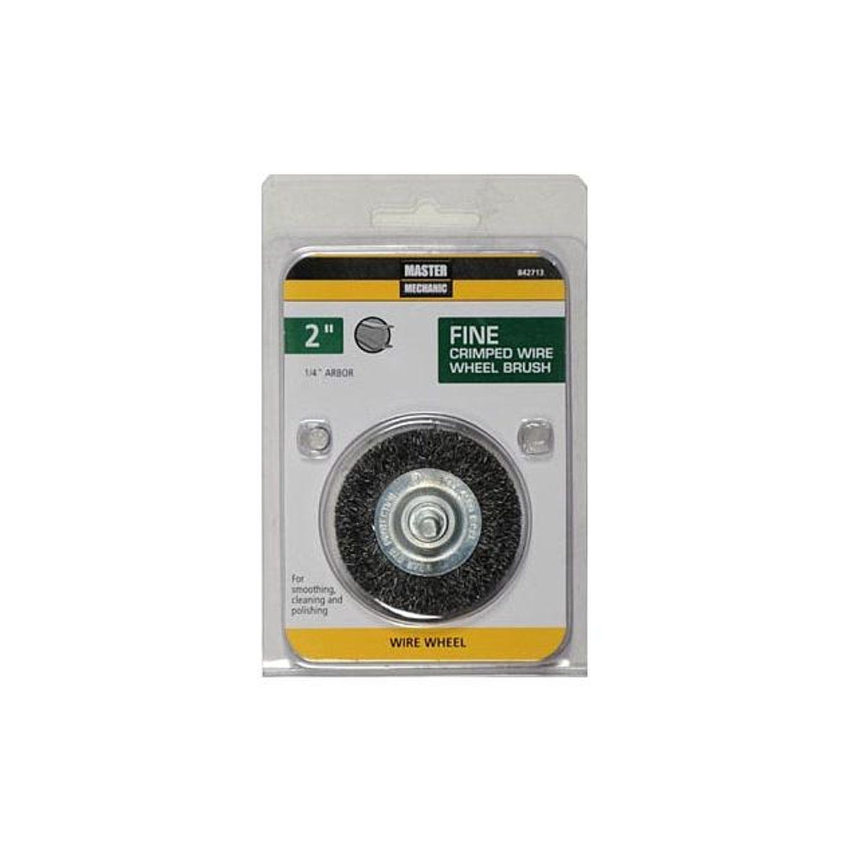 Master Mechanic 2 In. Fine Drill-Mounted Wire Wheel