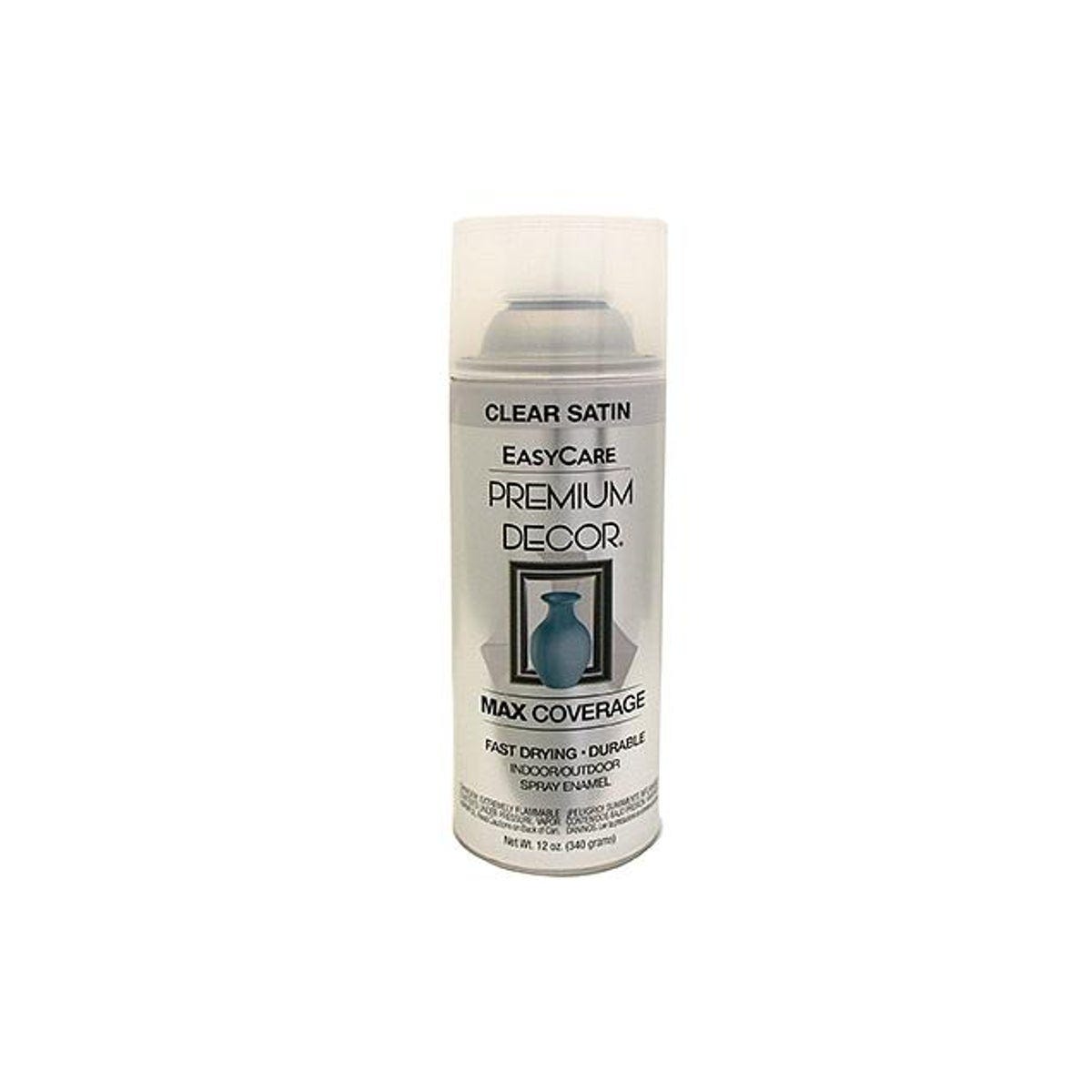 EasyCare Premium Decor 12 oz. Spray Paint, Clear Satin