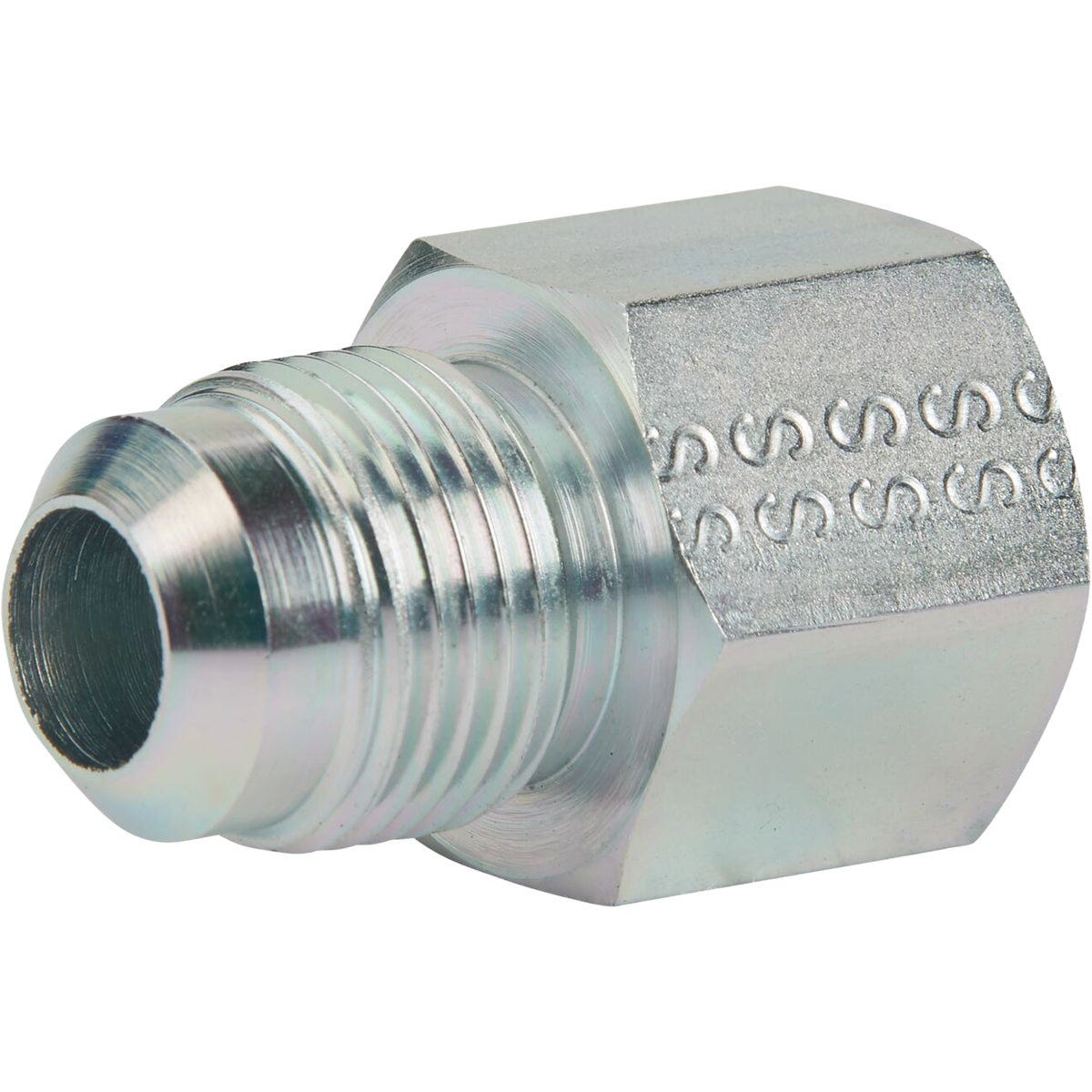 Dormont 1/2 In. OD Flare x 1/2 In. FIP Zinc-Plated Carbon Steel Adapter Gas Fitting Dormont 1/2 In. OD Flare x 1/2 In. FIP Zinc-Plated Carbon Steel Adapter Gas Fitting