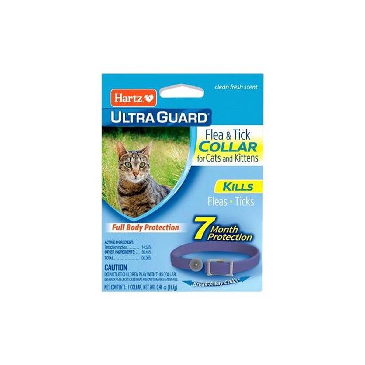 Hatrz 7-Month Protection Ultraguard Flea & Tick Collar for Cats & Kittens