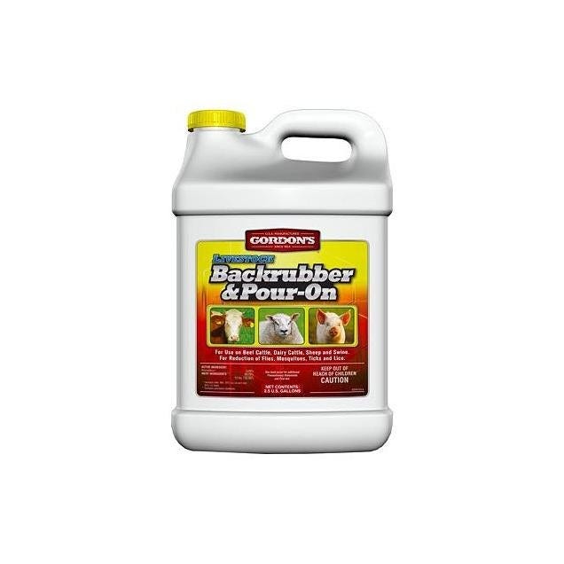 Gordon's 2.5 Gal. Ready To Use Livestock Backrubber & Pour-On Insecticide Gordon's 2.5 Gal. Ready To Use Livestock Backrubber & Pour-On Insecticide