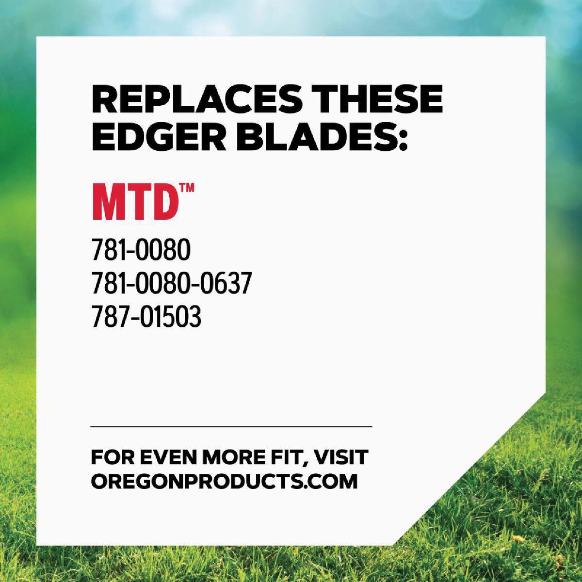 Oregon 9 In. Edger Blade for Trimmers & Edgers - photo 4