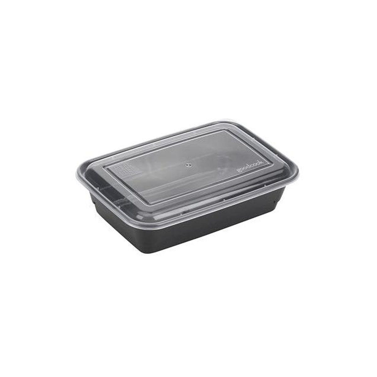 GoodCook Meal Prep Containers, Breakfast, Black, 10-Pack) - photo 3