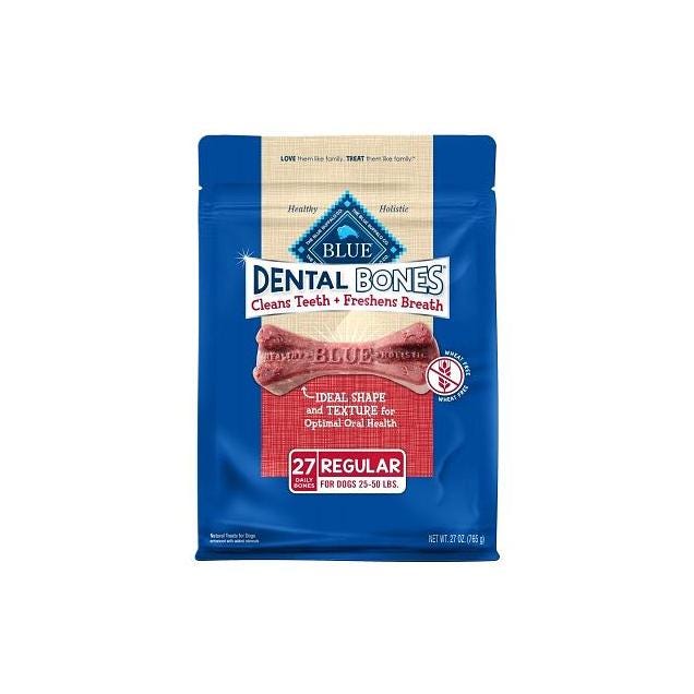 Blue Buffalo 18-Pack 27 Oz. Dental Bones Blue Buffalo 18-Pack 27 Oz. Dental Bones