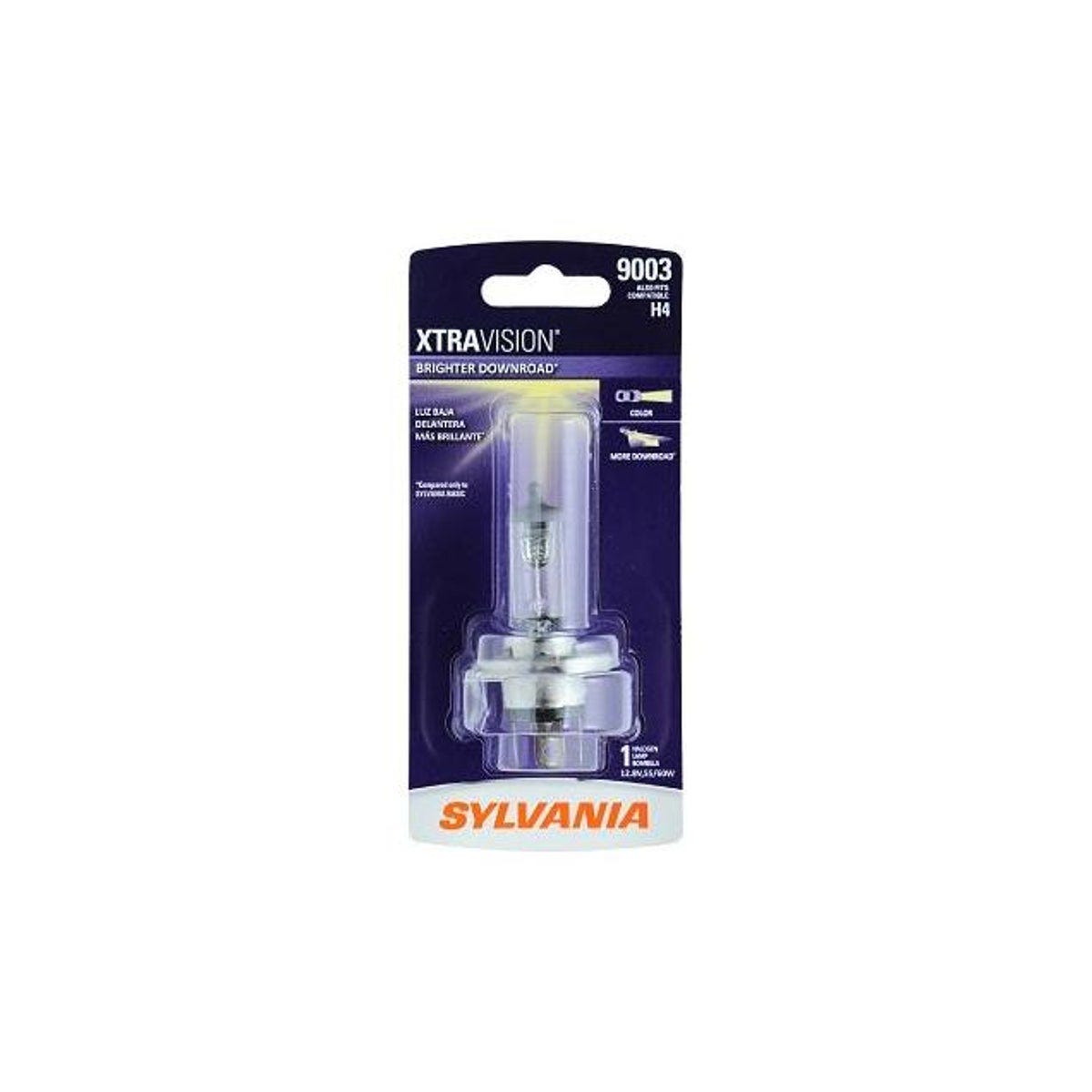 Sylvania 9003 XtraVision Halogen Headlight Bulb Sylvania 9003 XtraVision Halogen Headlight Bulb