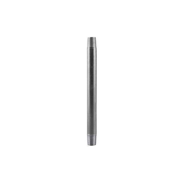 STZ 1/4 In. x 6 In. Steel Black Iron Nipple STZ 1/4 In. x 6 In. Steel Black Iron Nipple