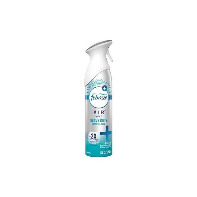 Febreze 8.8 Oz. Air Effects Heavy-Duty Crisp Clean Scent Odor-Eliminating Air Freshener Febreze 8.8 Oz. Air Effects Heavy-Duty Crisp Clean Scent Odor-Eliminating Air Freshener