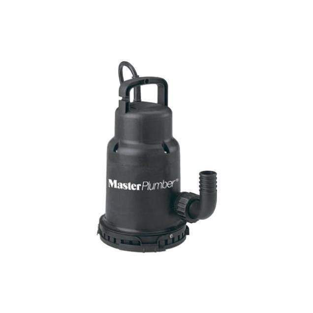 Master Plumber 1/3 HP 2400 GPH Heavy Duty Stainless Steel Submersible Waterfall & Utility Pump