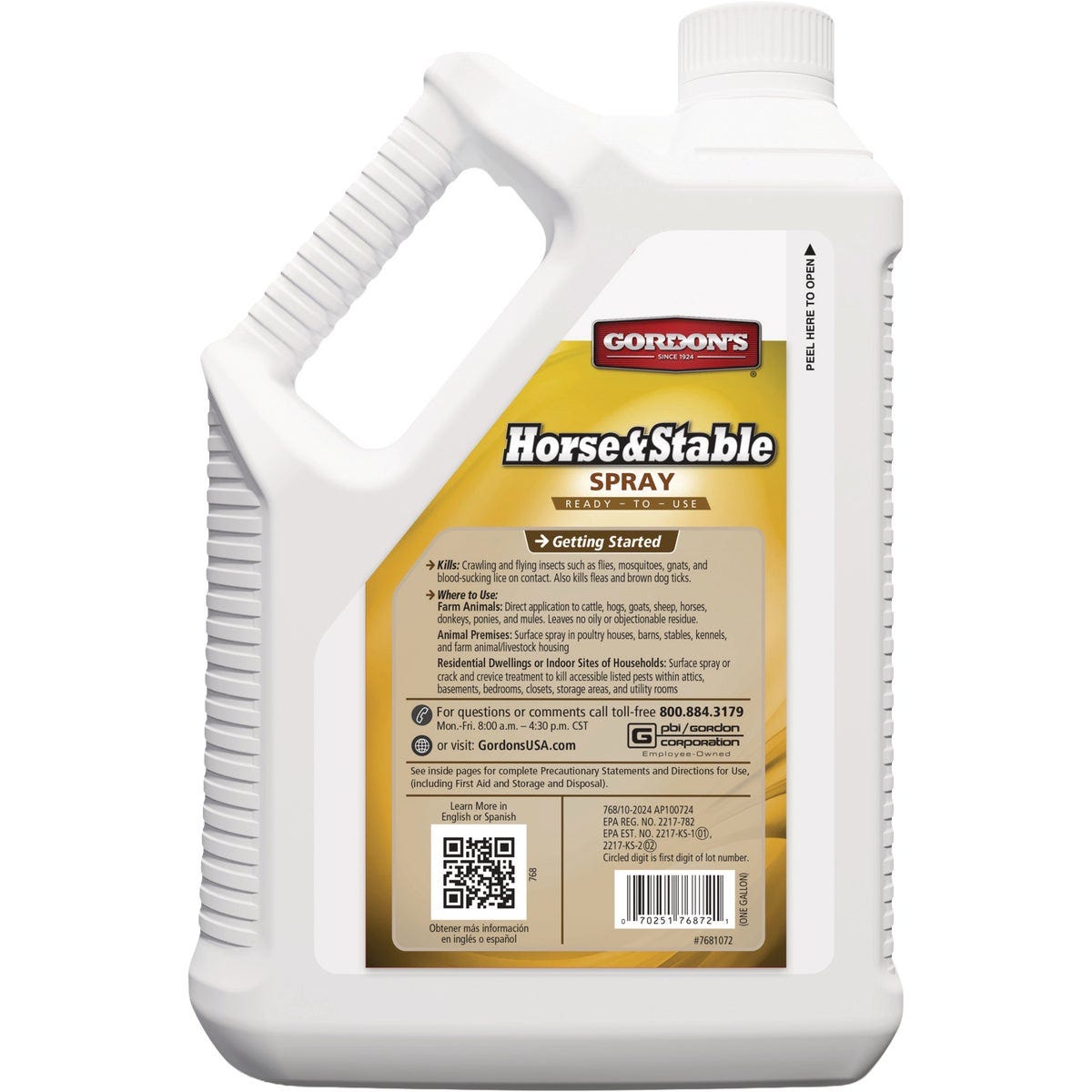 Gordon's 1 Gal. Ready To Use Horse & Stable Spray - photo 2 Gordon's 1 Gal. Ready To Use Horse & Stable Spray - photo 2