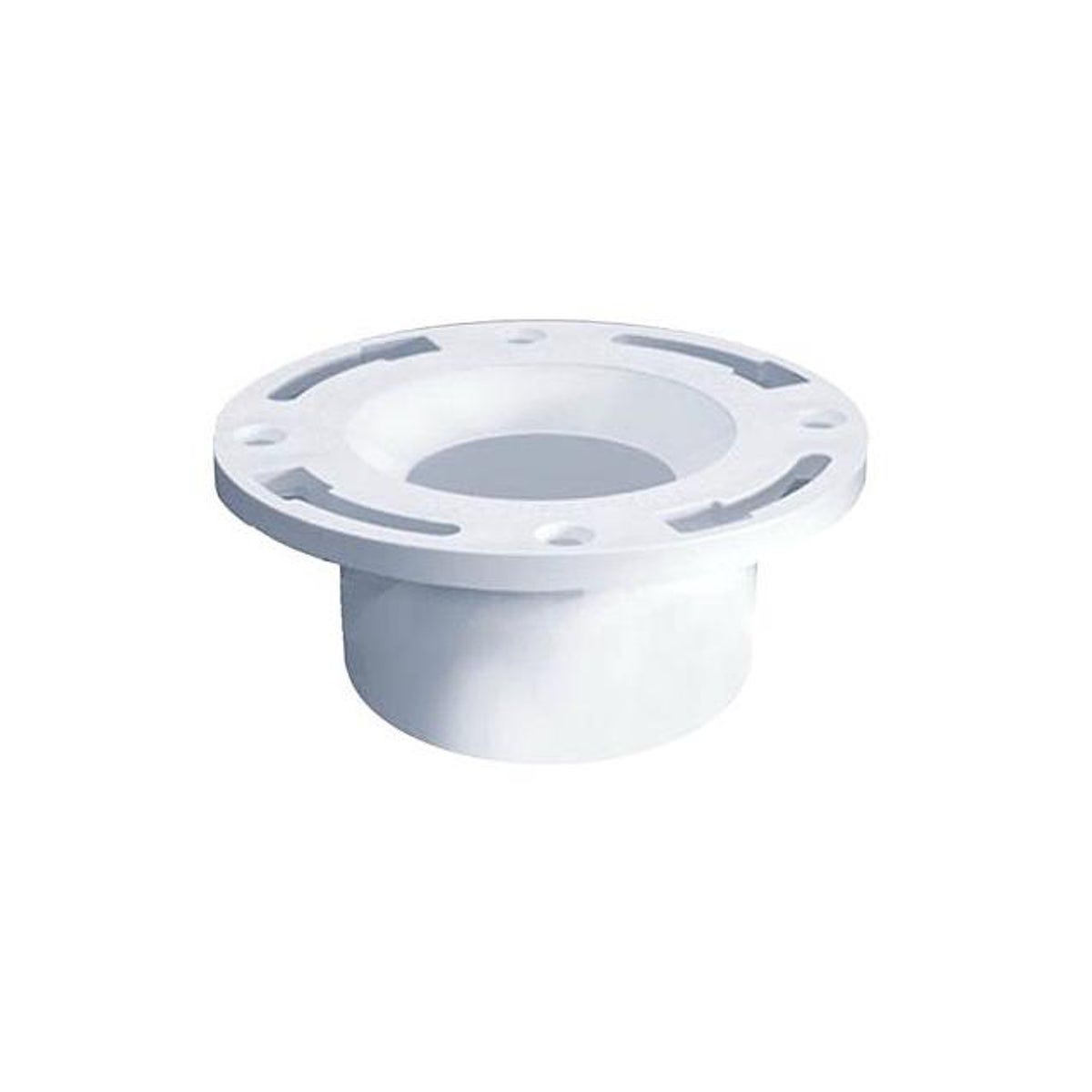 Flush-Tite 3 In. to 4 In. PVC Closet Flange Flush-Tite 3 In. to 4 In. PVC Closet Flange