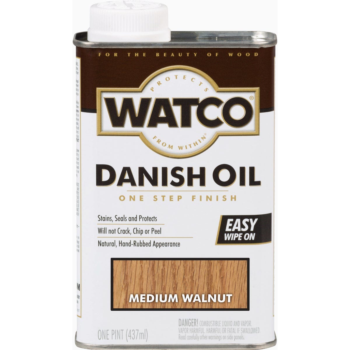 Watco Danish 1 Pt. Medium Walnut Oil Finish - photo 2 Watco Danish 1 Pt. Medium Walnut Oil Finish - photo 2