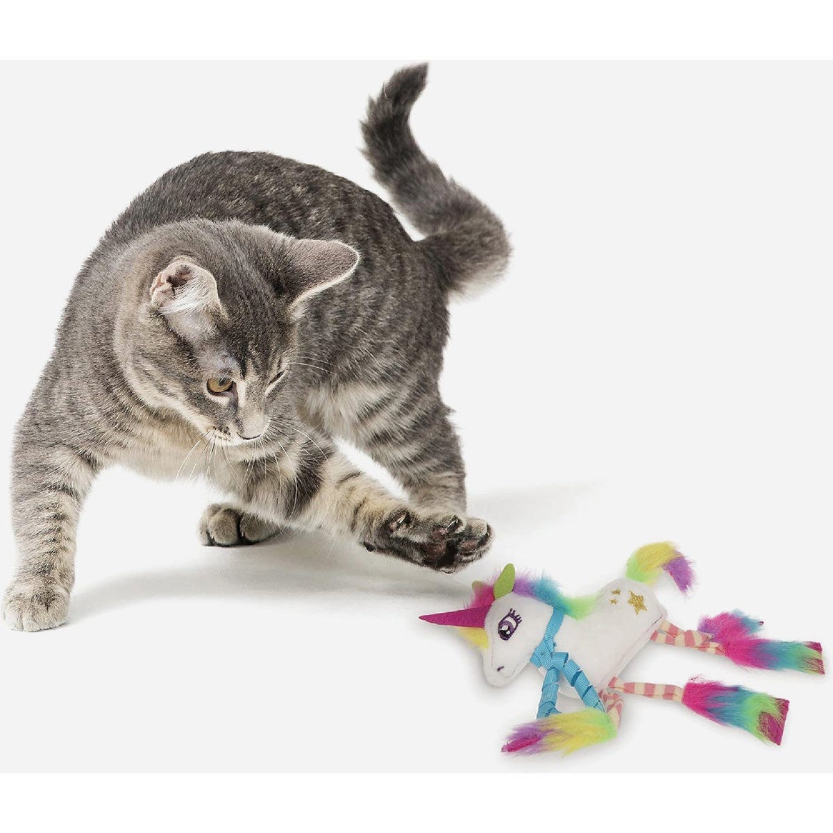 SmartyKat Dazzle Unicorn Plush Crinkle Catnip Cat Toy - photo 3 SmartyKat Dazzle Unicorn Plush Crinkle Catnip Cat Toy - photo 3
